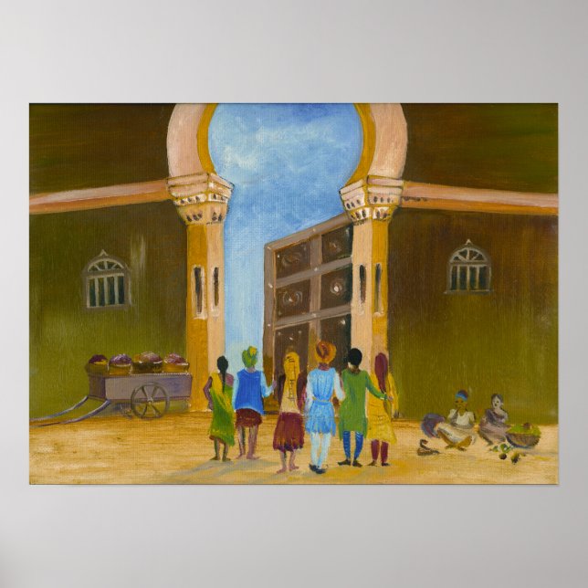 Póster Marketplace (Frente)