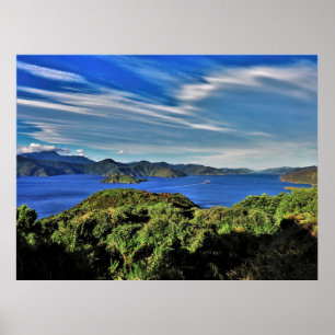 Póster Marlborough Sound