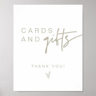 Póster MARLO Bohemian Sage Green Cards & Gifts Rótulo