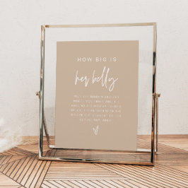 Póster MARLO Boho Terracotta ¿Qué tan grande es su juego 