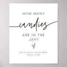 MARLO Green Cuántos Canales de Baby Shower Game