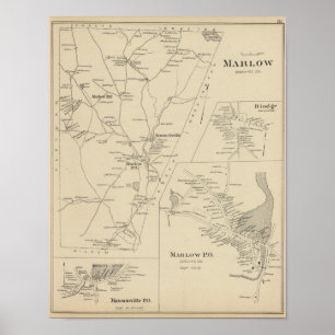 Póster Marlow, Cheshire Co