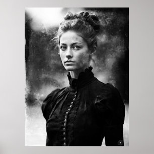 Póster Mármara escolar del siglo XIX foto de B&W