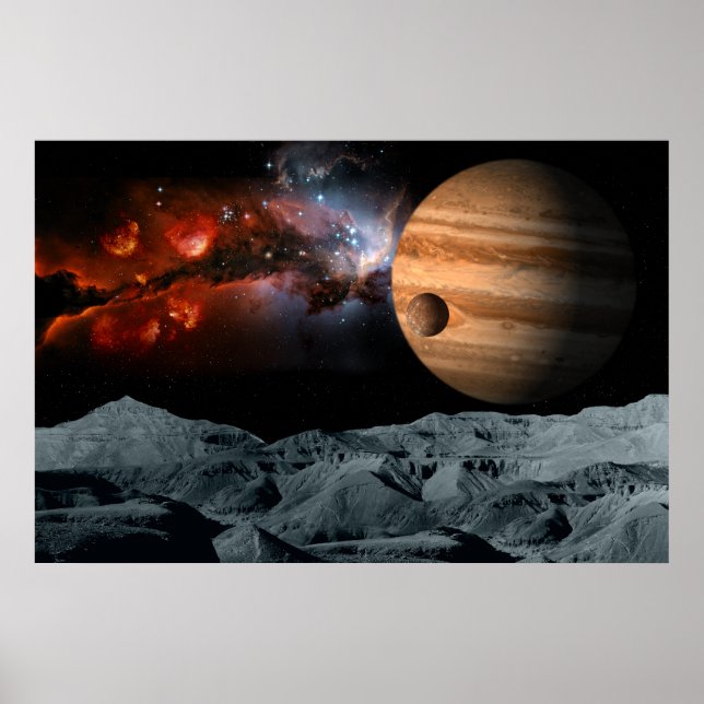 Póster Mármol Celestial (Frente)