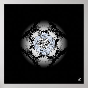 Póster Mármol (n° 0,1 serie de canicas)