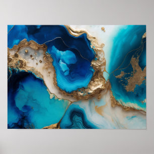 Póster Mármol pastel