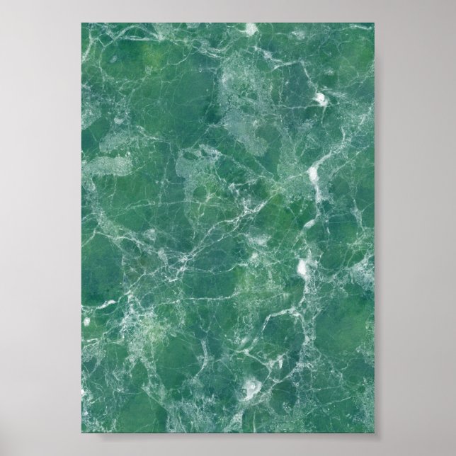 Póster Mármol verde (Frente)