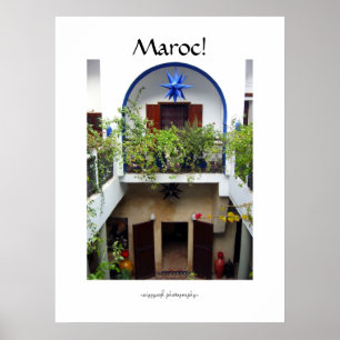 Póster Maroc morocco poster