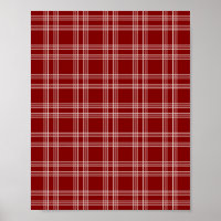 Maroon Gingham
