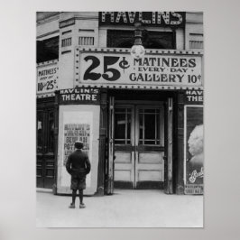 Póster Márquez de cine de época - St. Louis - 1910