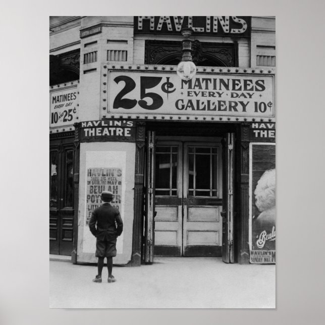 Póster Márquez de cine de época - St. Louis - 1910 (Frente)