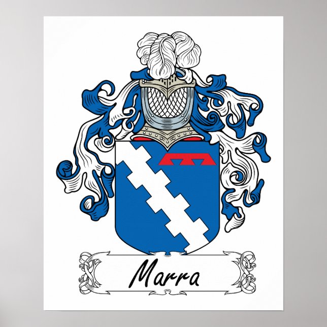 Póster Marra Family Crest (Frente)