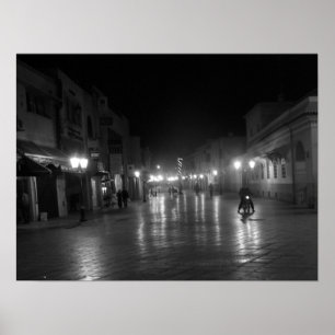 Póster Marrakesh en el amanecer