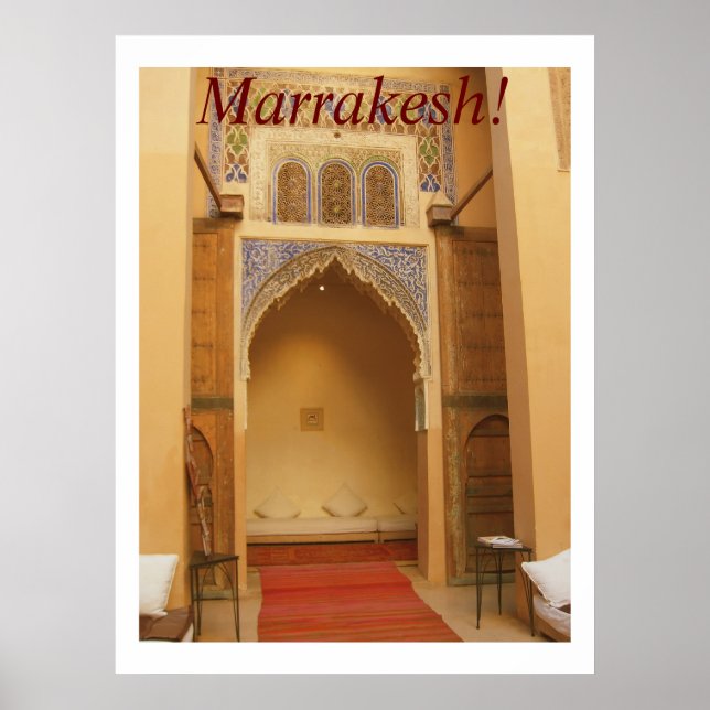 Póster marrakesh poster (Frente)