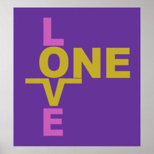 Póster Marriage Equality / One Love custom poster