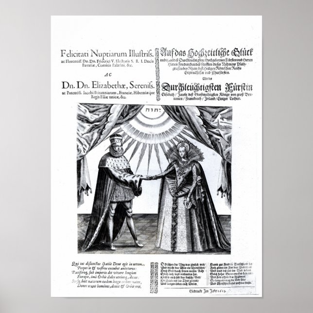 Póster Marriage of Princess Elizabeth (Frente)