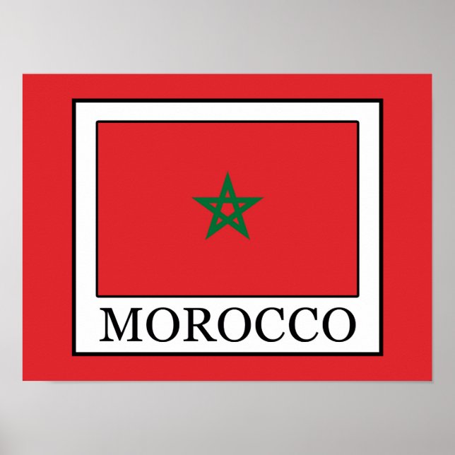 Póster Marruecos (Frente)