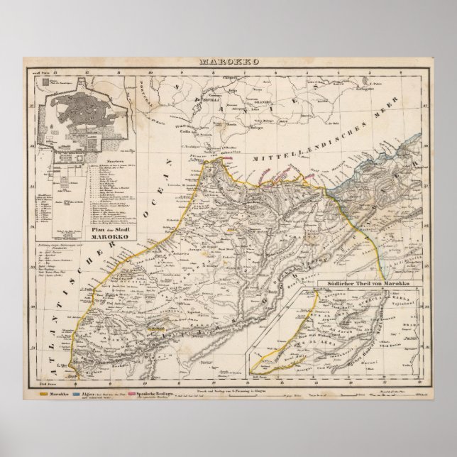 Póster Marruecos (Frente)