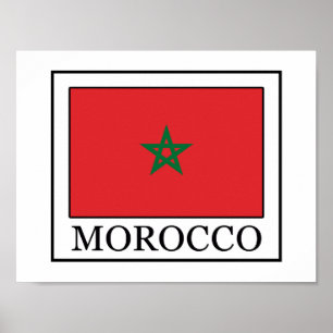 Póster Marruecos