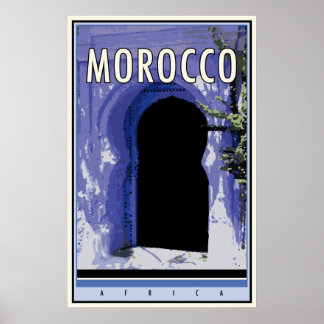 Póster Marruecos