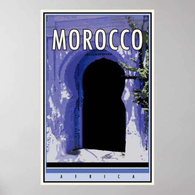 Póster Marruecos (Frente)