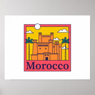 Póster Marruecos 
