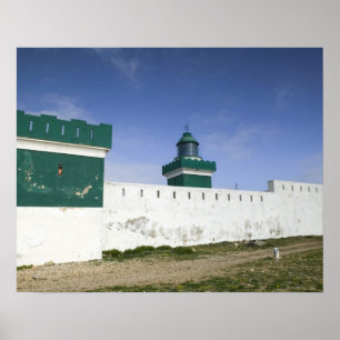 Póster MARRUECOS, Costa Atlántica, BEDDOUZA: Cabo Beddouz