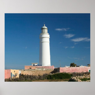 Póster MARRUECOS, Costa Atlántica, CAP RHIR: Cabo Rhir