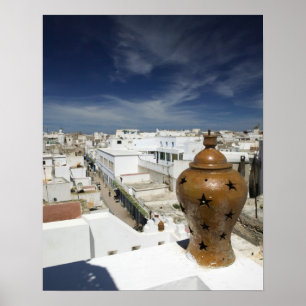 Póster MARRUECOS, Costa Atlántica, ESSAOUIRA: Alta VENTAJ