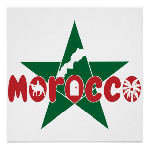 Póster Marruecos: Donde la herencia brilla moderna