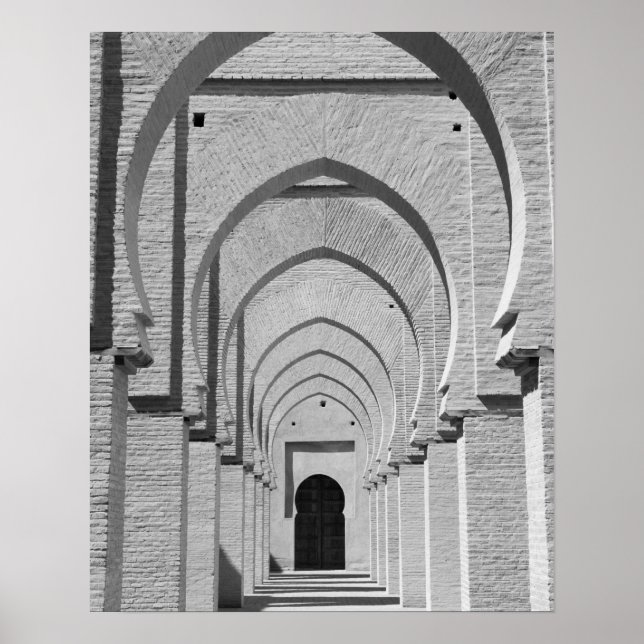 Póster MARRUECOS, Tizi, N, Test Pass Road, TIN MAL: (Frente)