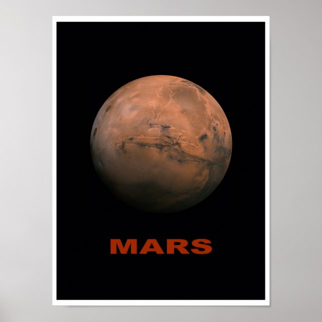 Póster Mars (Frente)