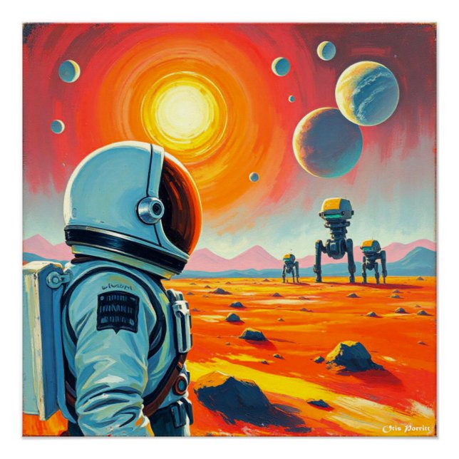 PÓSTER MARS CONQUEST 13 (Anverso)