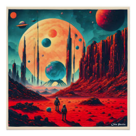 PÓSTER MARS CONQUEST 3