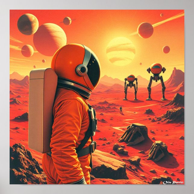 PÓSTER MARS CONQUEST 8 (Frente)