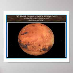 Póster Mars está viva