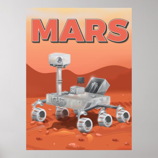 Póster Mars Exploration Rover (Frente)
