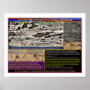 Póster Mars Machines Masked