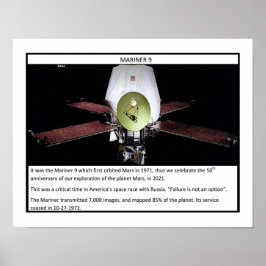 Póster Mars Mariner 9