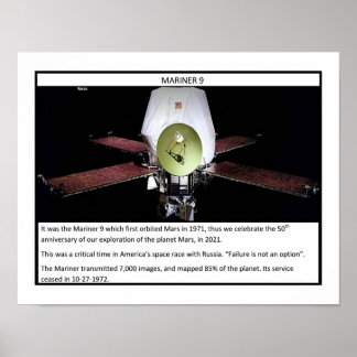Póster Mars Mariner 9