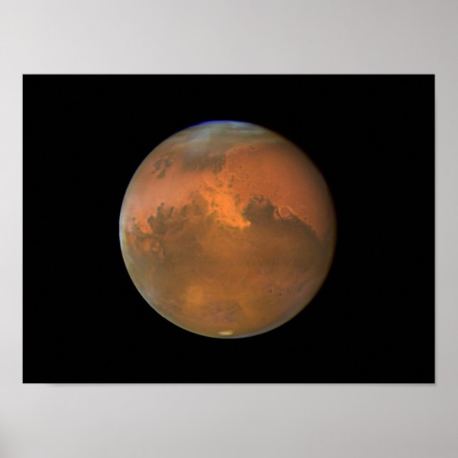 Póster Mars (Telescopio Hubble) (Frente)