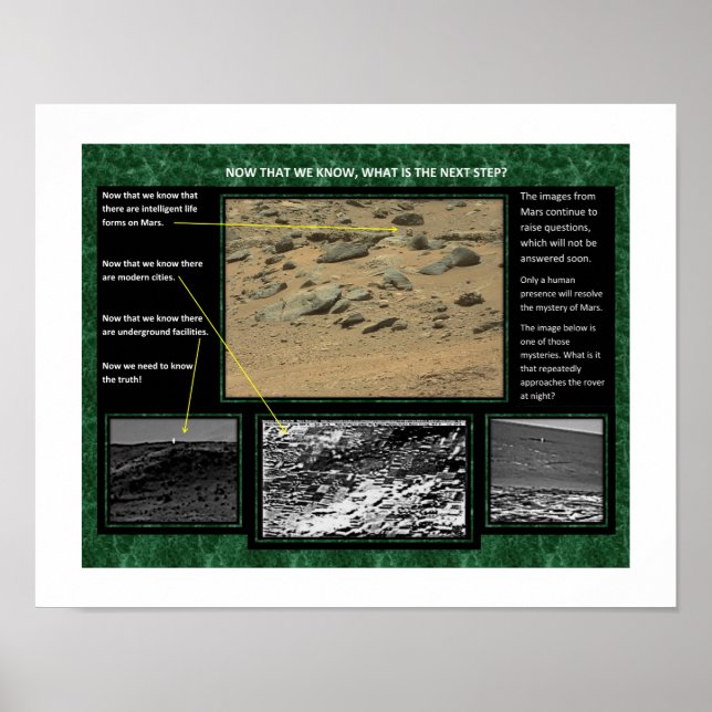 Póster Mars Unmasked (Frente)