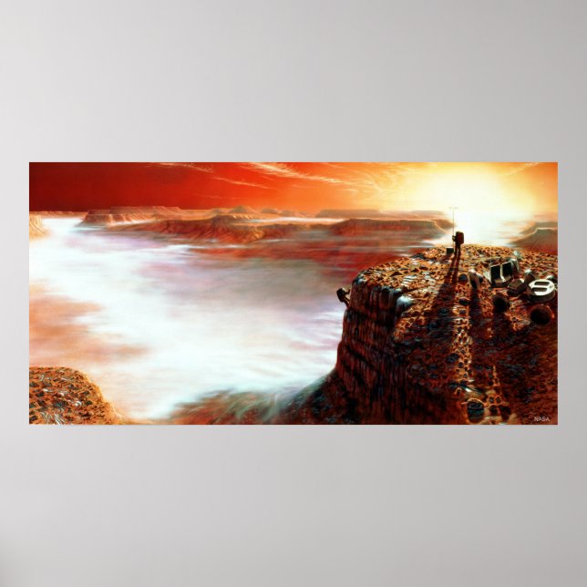 Póster Mars Walkers (Frente)