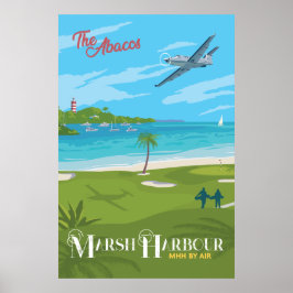 Póster Marsh Harbour Poster