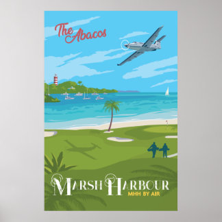 Póster Marsh Harbour Poster