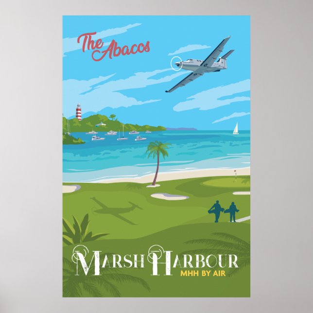 Póster Marsh Harbour Poster (Frente)