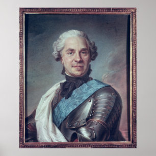 Póster Marshal Maurice de Saxe
