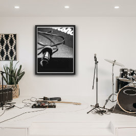 Póster Marshall Amp & Jack Lead (Versión B&W)