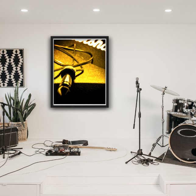 Póster Marshall Amp y Jack Lead (versión cálida) (Subido por el creador)