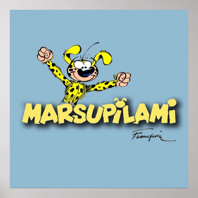 Póster marsupilami (Frente)